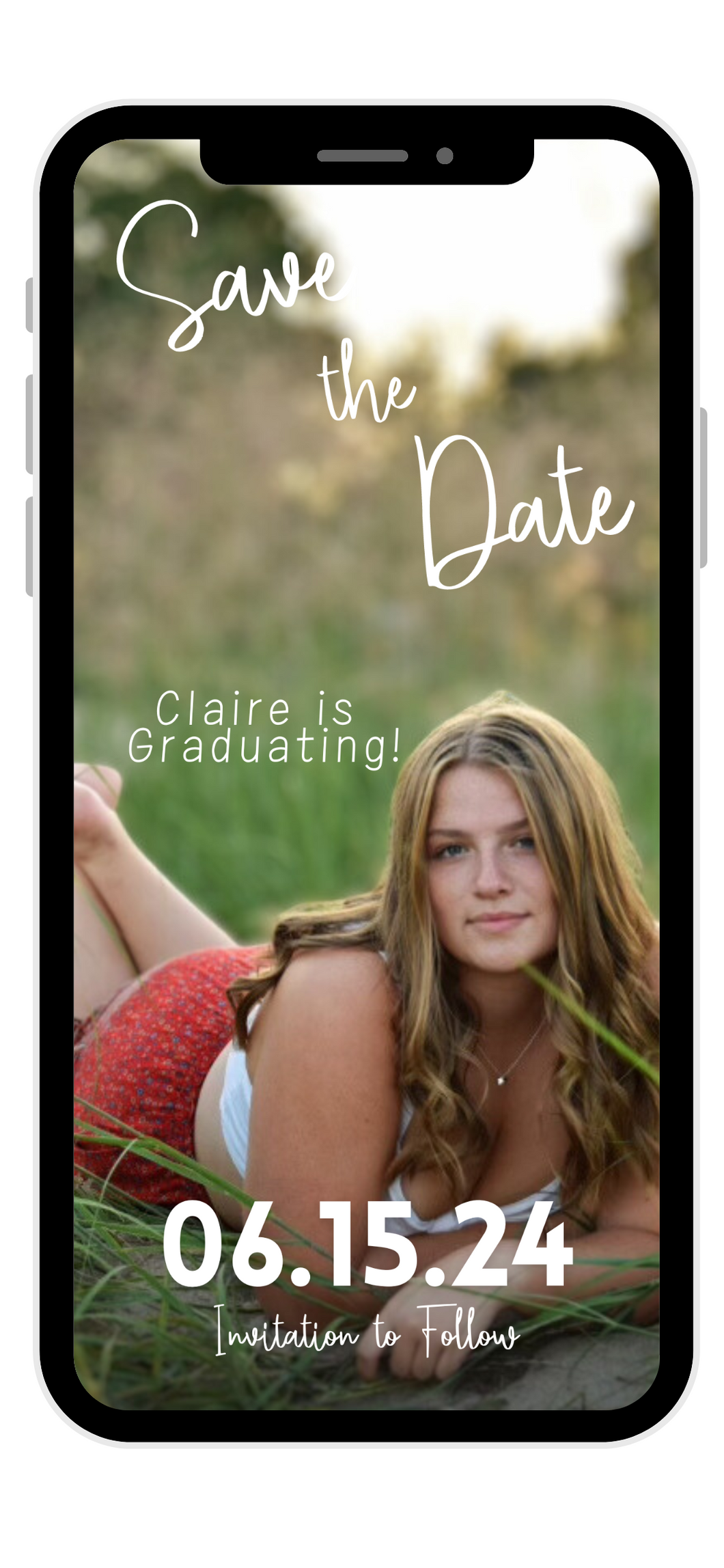 Digital Graduation Save the Date