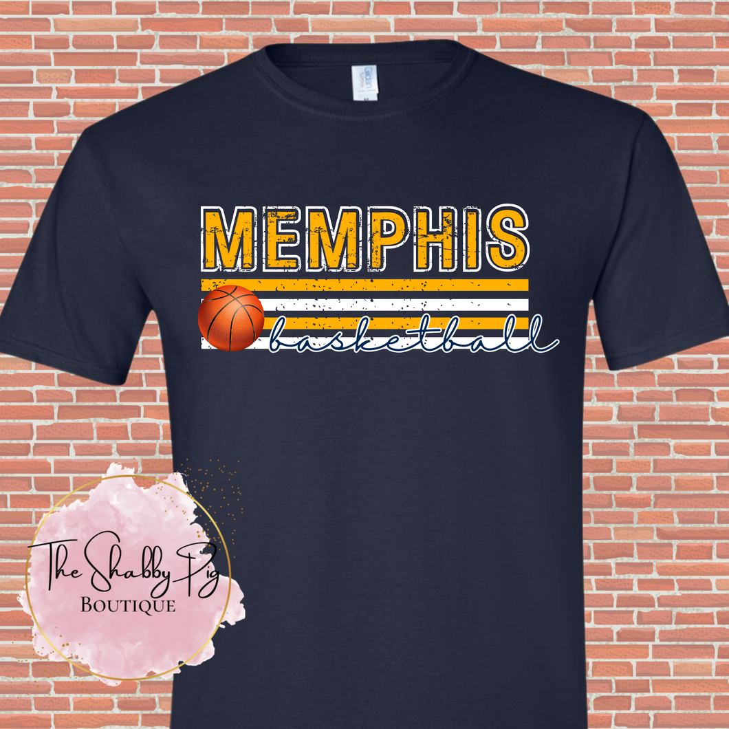 YOUTH Memphis Distressed Basketball