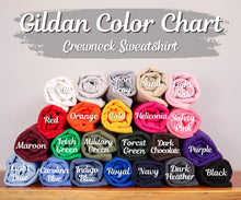 Load image into Gallery viewer, MAMA Embroidered Crewneck with Glitter | YOU PICK NAME &amp; COLOR
