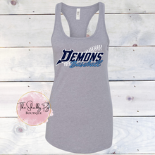 Load image into Gallery viewer, 11U Demons Baseball Logo &amp; Stitches |T-Shirts, Tanks, Crewnecks, Hoodies
