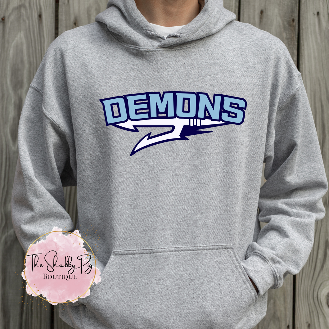 8U Demons Team Logo | T-shirts, Tanks, Crewnecks, Hoodies