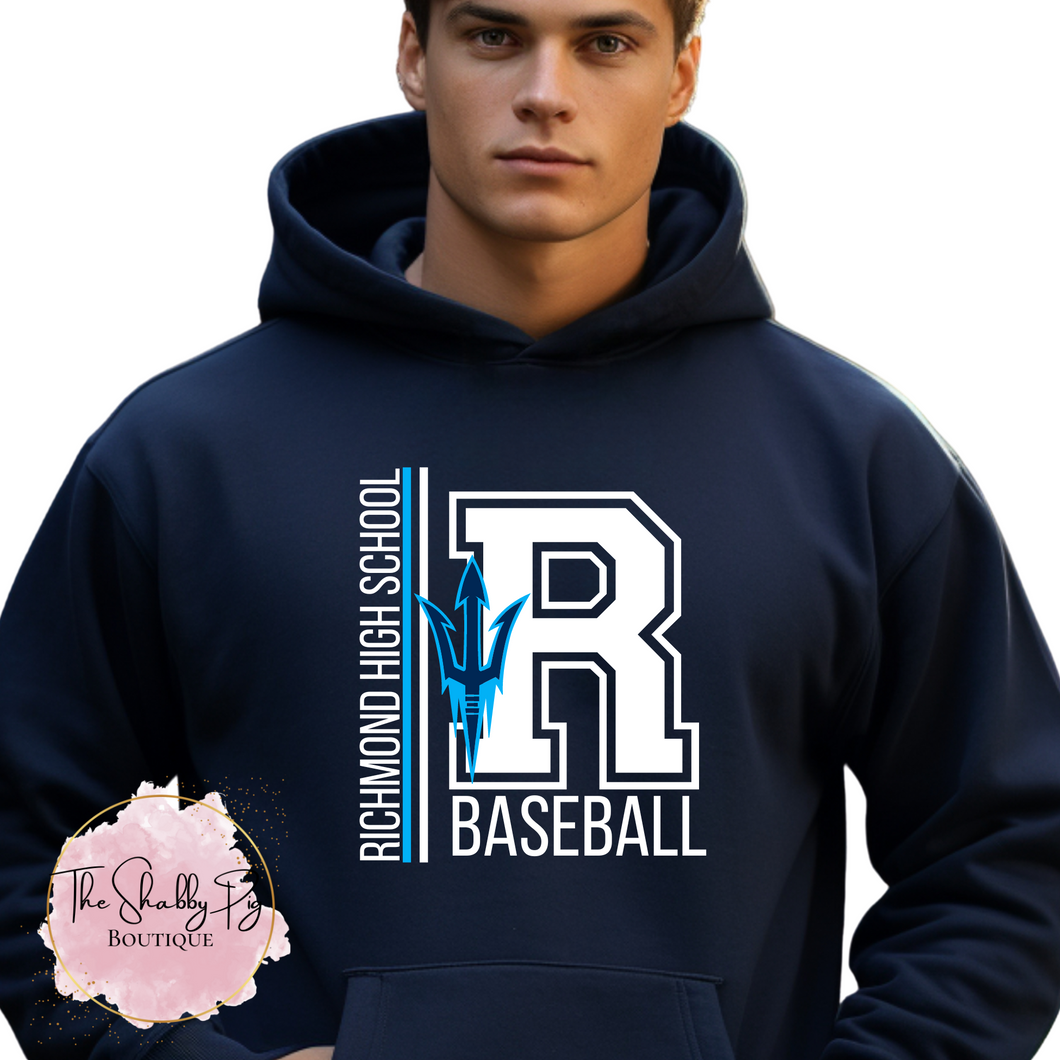 Richmond High School Baseball | T-shirts, Tanks, Crewnecks, Hoodies