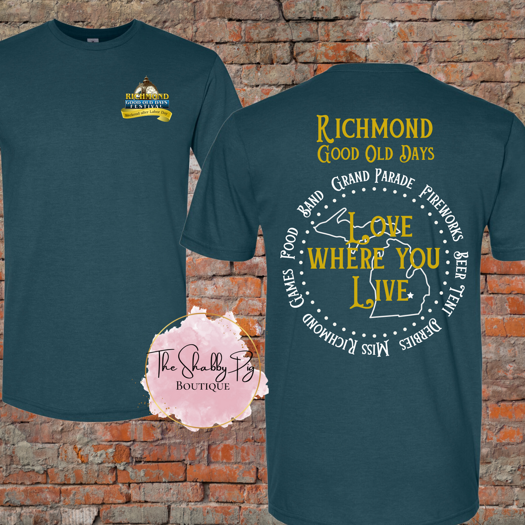 Richmond Good Old Days Shirts.