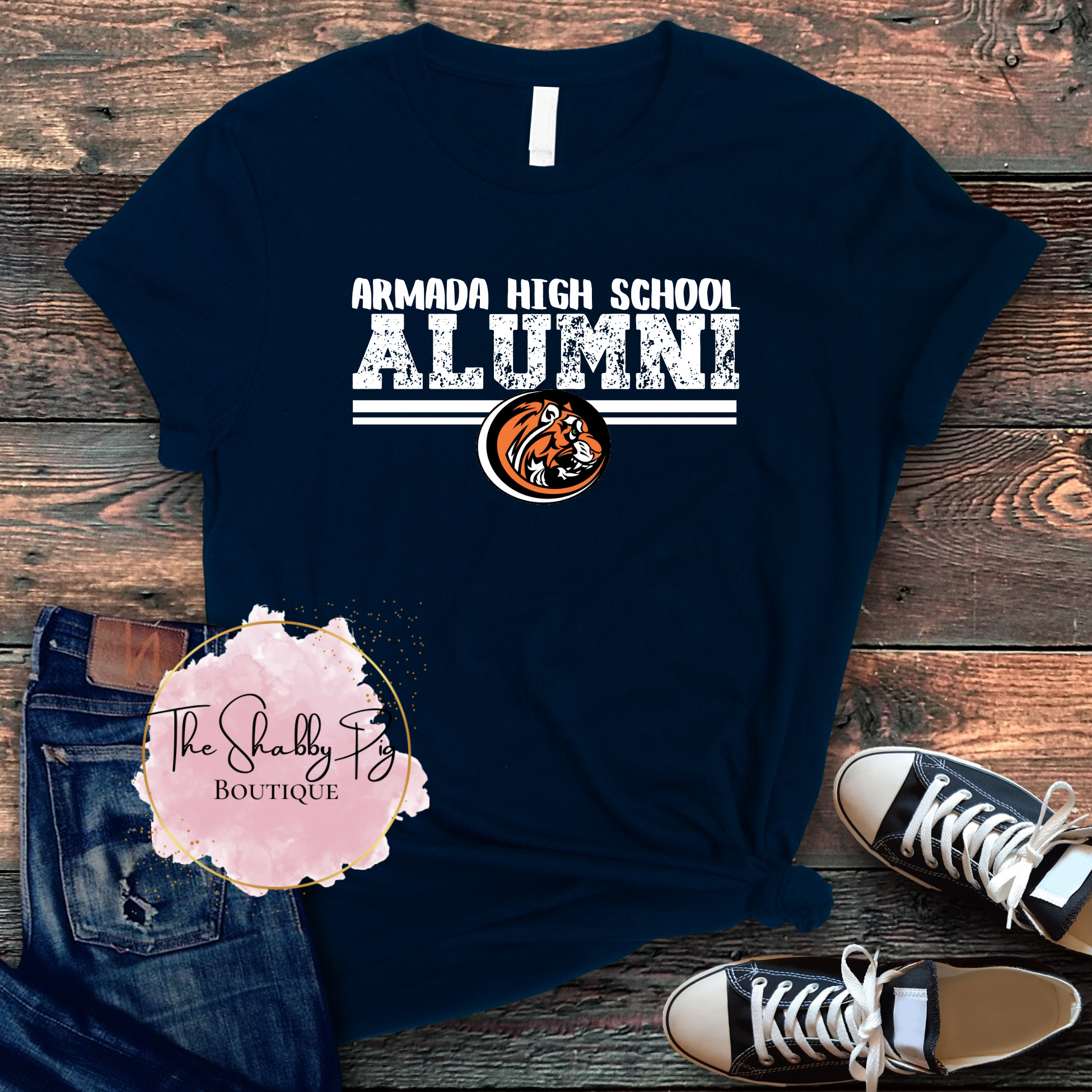 Armada High School Alumni Shirts The Shabby Pig Boutique