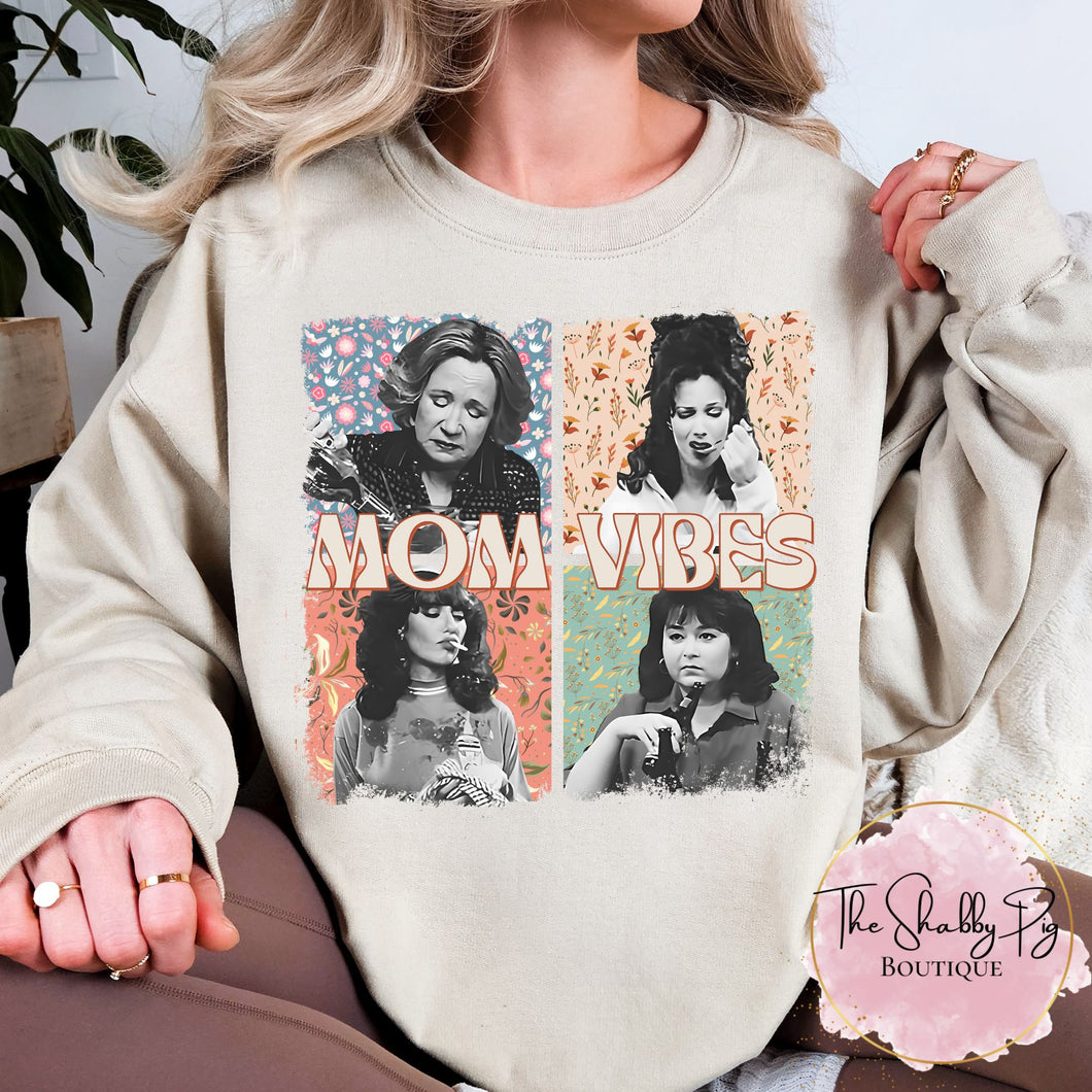 90's Sitcom Moms Retro Floral | T-shirts, Crewnecks, Hoodies