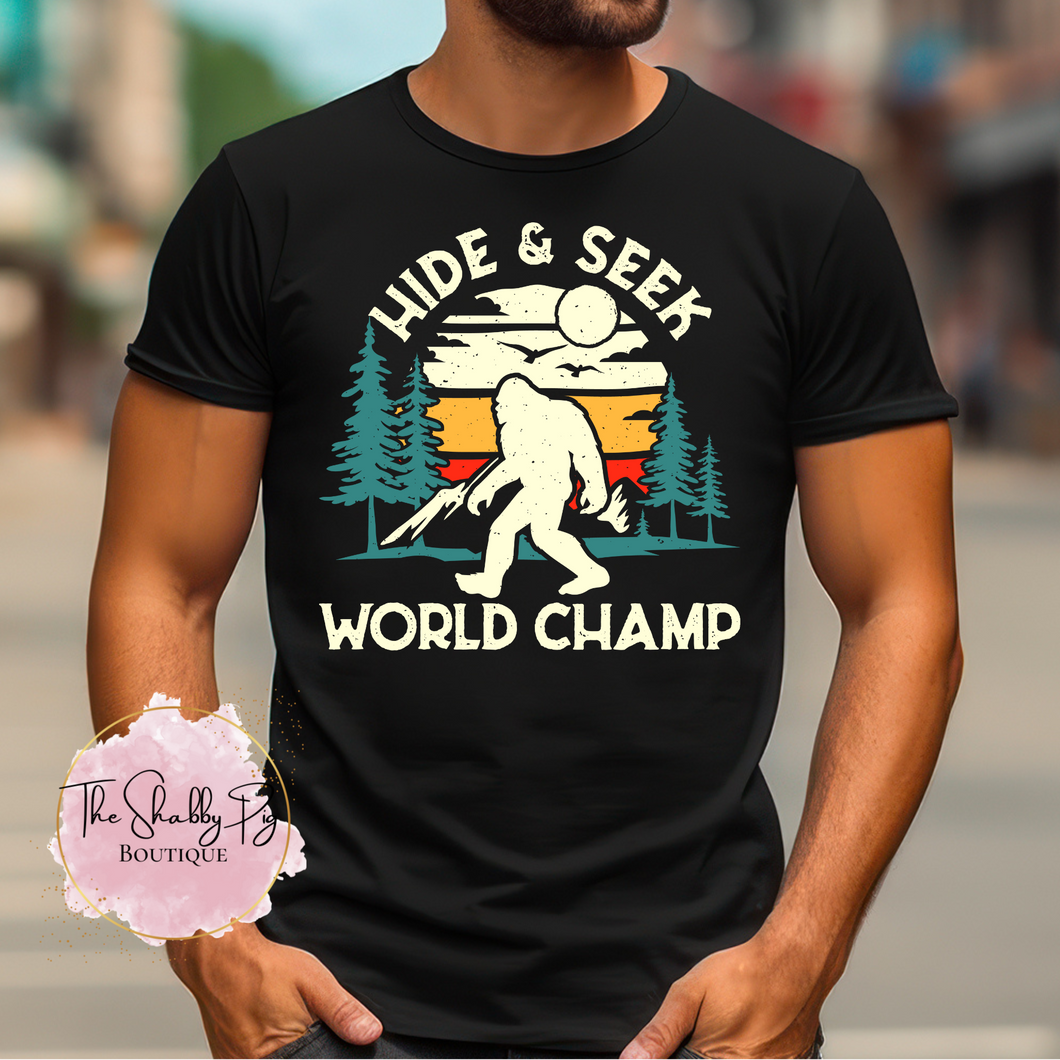 Hide & Seek World Champ Graphic Tee