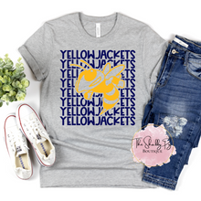 Load image into Gallery viewer, Memphis Yellowjackets Mascot Graphic Tee
