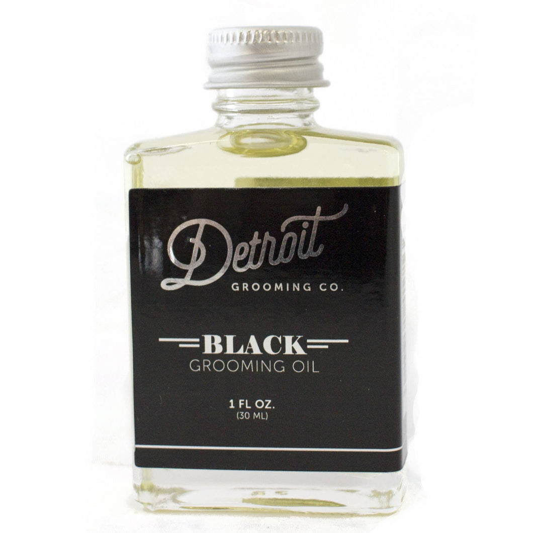 Detroit Grooming Co. - 1 oz Detroit Grooming Oil Black