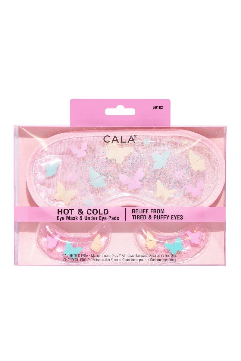 CALA Hot & Cold Butterfly Eye Mask Set