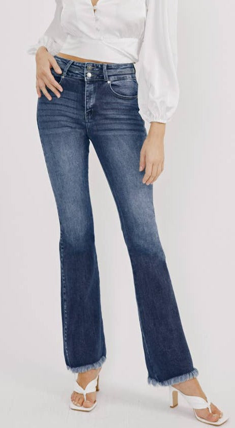 Kan Can High Rise Bootcut Jeans