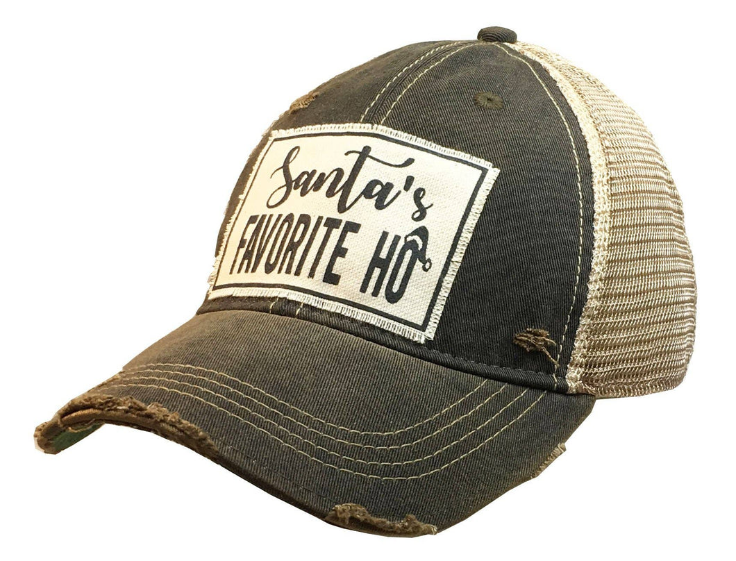 Santa's Favorite HO Trucker Hat Baseball Cap