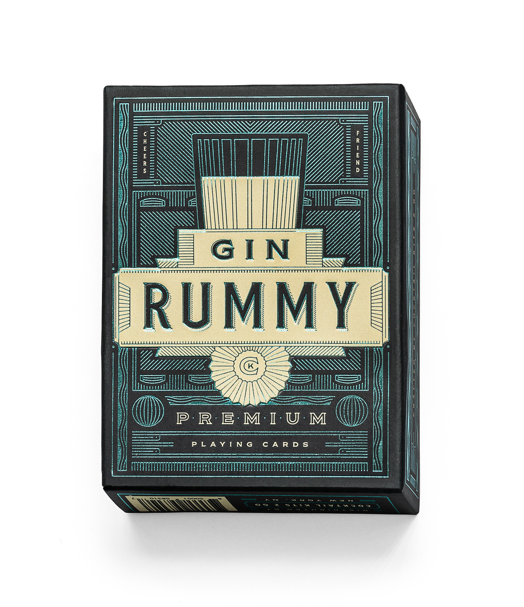 Cocktail Kits 2 Go - Gin Rummy Playing Cards