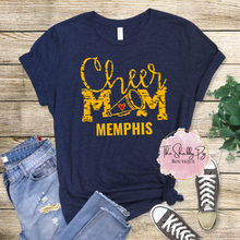 Load image into Gallery viewer, Cheer Mom Shirt w/ School Name

