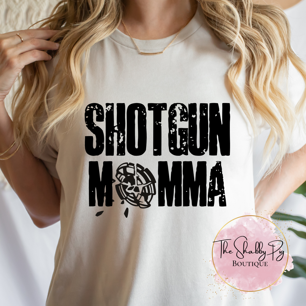 Shotgun Momma Graphic Tee | Trap Shooting
